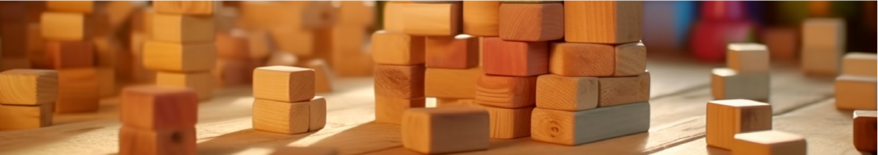 Foto: Baukl&ouml;tze zum Spielen