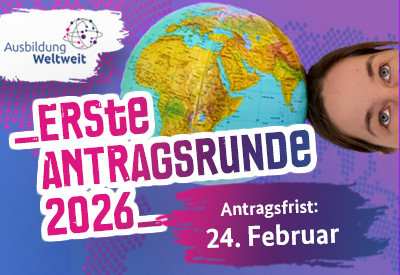 Ausbildung Weltweit erste F&ouml;rderrunde 2026 